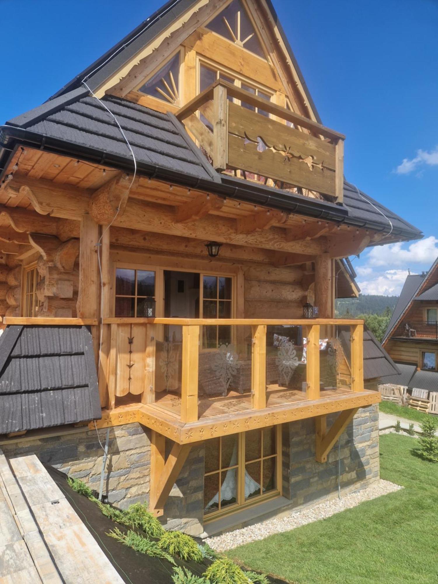 Goralski Domek Lopatowka Z Kominkiem I Bania - Jacuzzi! ムジャシフレ エクステリア 写真